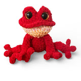 Amigurumi (crochet) - Ruby the Frog