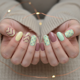 Naill Art Water Transfer Decals: Christmas (Clear/White) #6906d