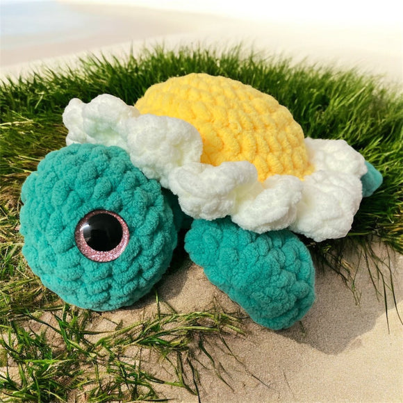 Amigurumi (crochet) - Daisy the Turtle