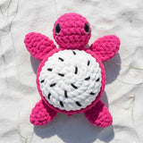 Amigurumi (crochet) - Fruit Turtle (Dragonfruit)