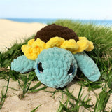 Amigurumi (crochet) - Sunny the Sunflower Turtle