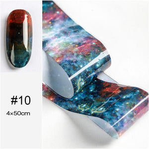 Galaxy Nail Art Foil #46878-10 | Venus Nail Art Supplies Australia