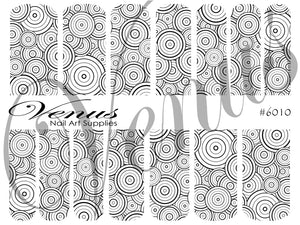 Water Transfer Decals - Hypnotic #6010 - Venus Nail Art Supplies Australia