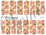 Water Transfer Decals - Blossom #6022 - Venus Nail Art Supplies Australia