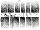 Water Transfer Decals - Etched #6061 - Venus Nail Art Supplies Australia