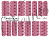 Water Transfer Decals - Dk Pink Daisies #6702e - Venus Nail Art Supplies