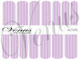 Water Transfer Decals - Lovely - Lilac Wallpaper #6705b - Venus Nail Art Supplies Australia