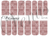 Water Transfer Decals - Geometric Swirls #6710b - Venus Nail Art Supplies Australia