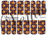 Water Transfer Decals - Autumn in Full Swing B #6804b - Venus Nail Art Supplies Australia