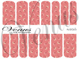 Water Transfer Decals - Vintage Breeze #6806b - Venus Nail Art Supplies Australia