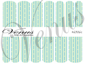 Water Transfer Decals - Christmas 06 #6906c - Venus Nail Art Supplies Australia