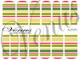 Water Transfer Decals - Christmas 09c #6909c - Venus Nail Art Supplies Australia