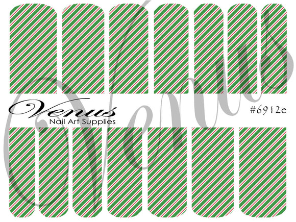 Water Transfer Decals - Christmas 12e #6912e - Venus Nail Art Supplies Australia
