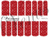 Water Transfer Decals - Snowflakes 17 - Refd #6917a - Venus Nail Art Supplies Australia