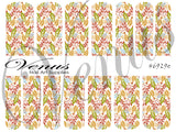 Water Transfer Decals - Christmas Florals #6929e - Venus Nail Art Supplies Australia