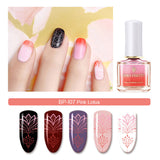 BORN PRETTY Nail Art Stamping Polidh - Thermal Colour Changing Series BP-I07 Pink Lotus | Venus Nail Art Supplies Australia