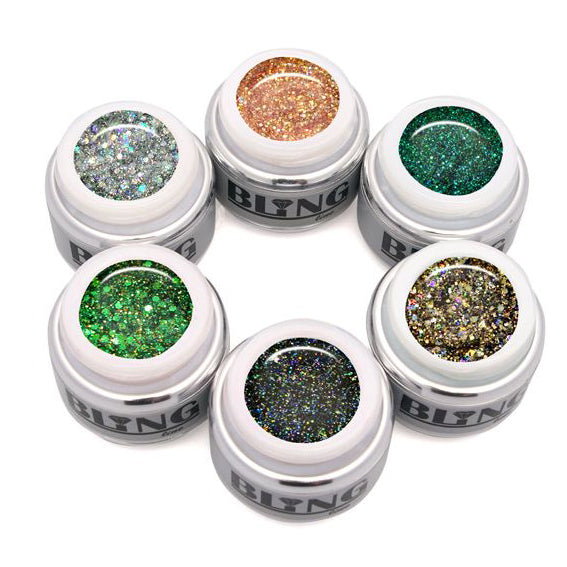 BLINGline Australia - Winter 2021 Glitter Gel Collection | Venus Nail Art Supplies