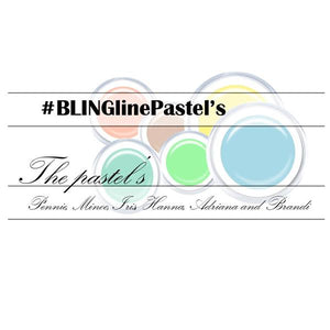 BLINGline Australia -Pastel Collection Colour Gel - Venus Nail Art Supplies