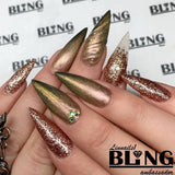 BLINGline Australia | Luxury Line Colour Glitter Glam Gel - Desiree | Venus Nail Art Supplies