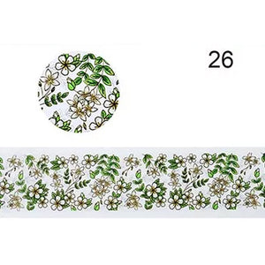 Nail Art Foil - Floral 46543-26 | Venus Nail Art Supplies Australia
