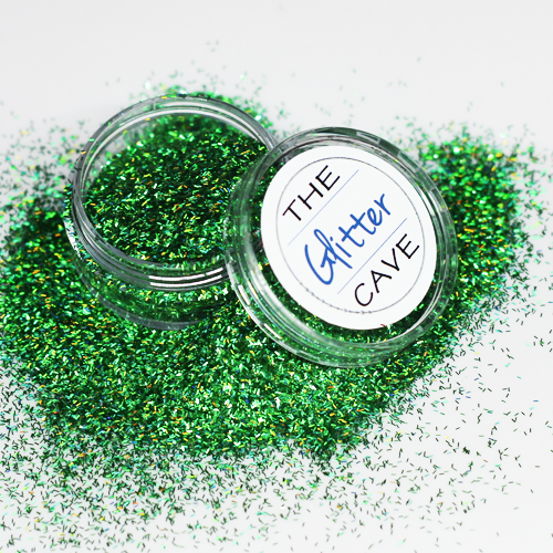 The Glitter Cave | Tiny Tinsel - Green | Venus Nail Art Supplies Australia