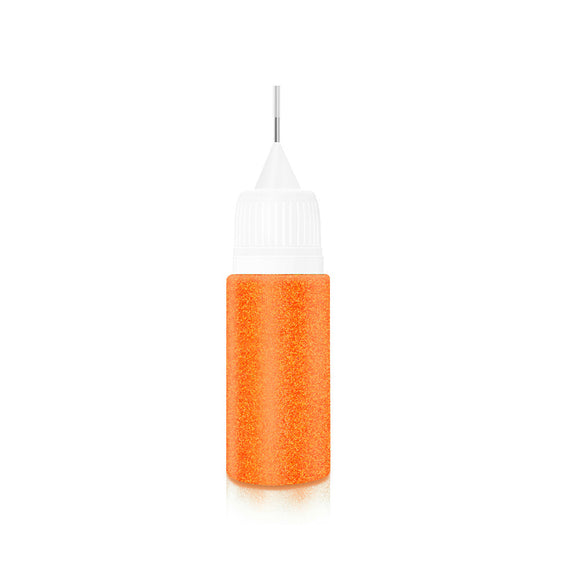 Orange #4 Chrystaline Glitter 5402 Nail Sugar - Venus Nail Art Supplies Australia