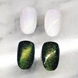 White #1 Colour Shift (Warm Blue / Green / Gold) Chrystaline Glitter 5399 - Venus Nail Art Supplies Australia