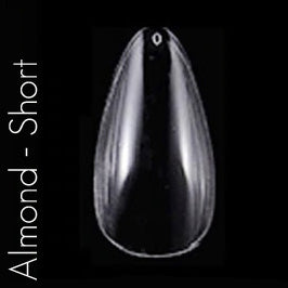 Goddess Flex-Tips - Short Almond | Full Well Tips | Press On Nail Supplies | Venus Nail Art Supplies Australia