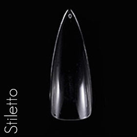 Goddess Flex-Tips - Stiletto | Full Well Tips | Press On Nail Supplies | Venus Nail Art Supplies Australia