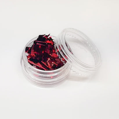 Nail Art Leaf Foil - Red | Venus Nail Art Supplies Australia