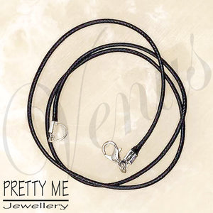 Pretty Me Jewellery: 50cm Satin Finish Braided Cord Necklace - Venus Nail Art Supplies Australia