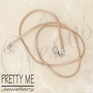 Pretty Me Jewellery: 50cm Faux Suede Necklace - Venus Nail Art Supplies Australia