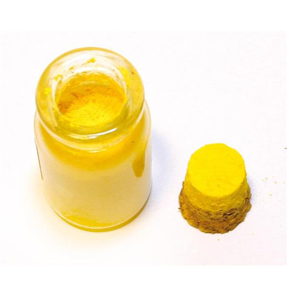 Nail Art Pigment Powder - Yellow | Venus Nail Art Supplies Australia