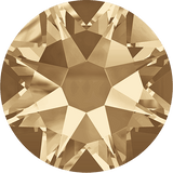 Swarovski GOLDEN SHADOW Crystal Rhinestone Flatbacks | Venus Nail Art Supplies Australia