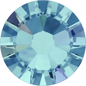Swarovski Aquamarine AB Crystal Rhinestone Flatbacks - Venus Nail Art Supplies Australia