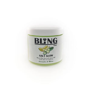 BLINGline Australia - Manicure Pedicure Salt Glow Scrub CUCUMBER MELON - Venus Nail Art Supplies