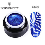 BORN PRETTY Stamping Gel / Gel Paint / Nail Art Gels - Glitter Series - GS06 | Venus Nail Art Supplies Australia