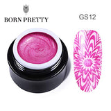 BORN PRETTY Stamping Gel / Gel Paint / Nail Art Gels - Glitter Series - GS12 | Venus Nail Art Supplies Australia