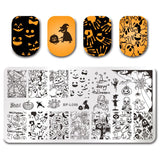 BORN PRETTY Stamping Plate Halloween BP-L099 | Venus Nail Art Supplies Australia